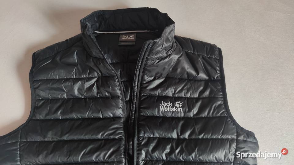 Kamizelka JACK WOLFSKIN BLACK JWP VEST S Jadowniki