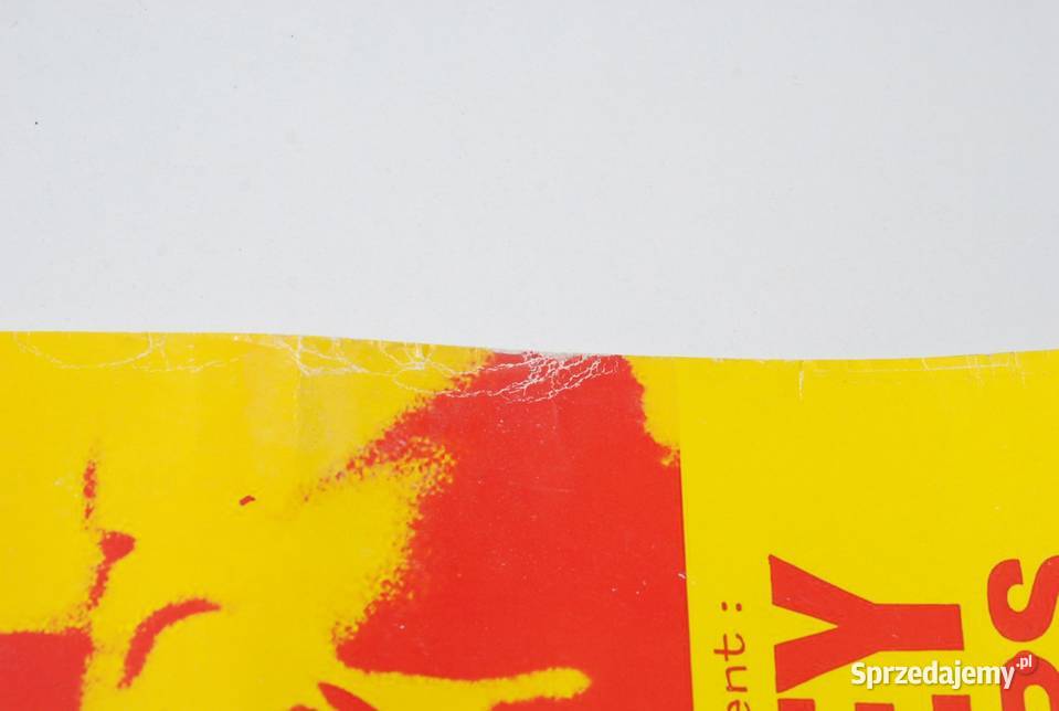 Stary plakat Bob Marley 1979r antyk Cieszyn