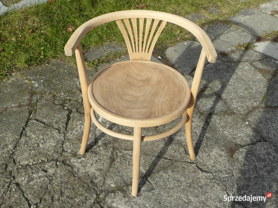Stare krzesła Thonet sygnowane Nowy Sącz