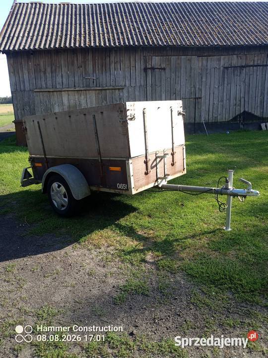 Sprzedam Przyczepkę BOCKMANN Dmc 650 burtowe Opatówek