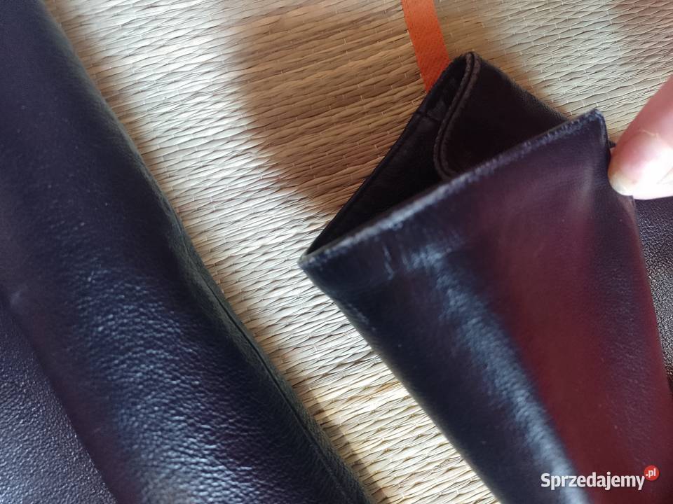 2XL3XL Skórzana kurtka z Londynu Genuin Leather Wiosenna/Jesienna małopolskie Kraków