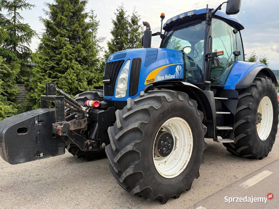 Ciągnik Rolniczy Holland T8020 pr 2008 stan b w