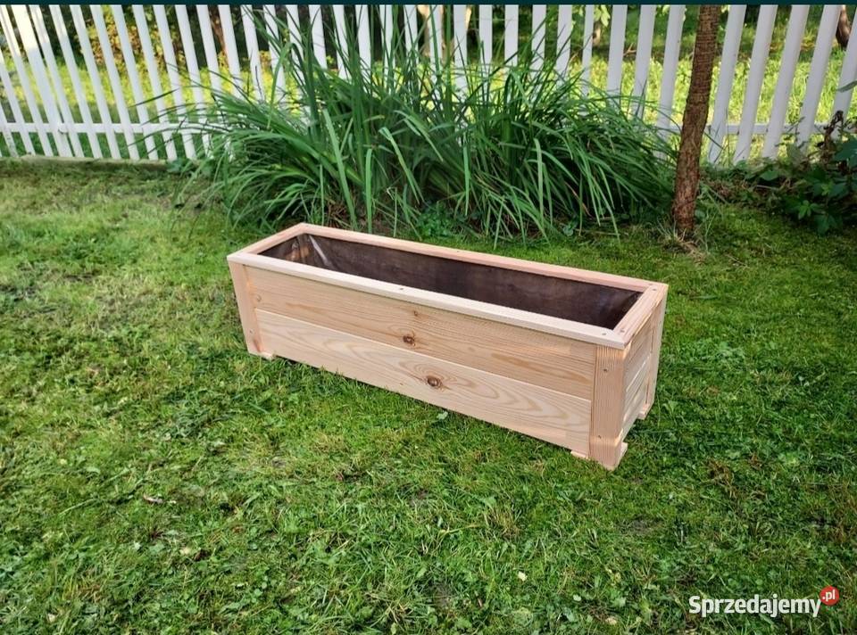 Donica ogrodowa 90x25x25 Tyczyn