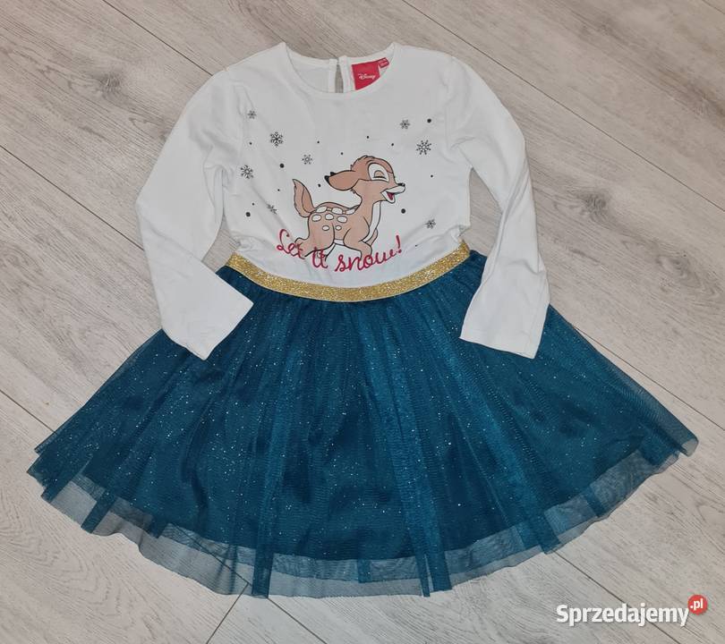 Sukienka dziewczynka princeska Bambi 98 Łódź
