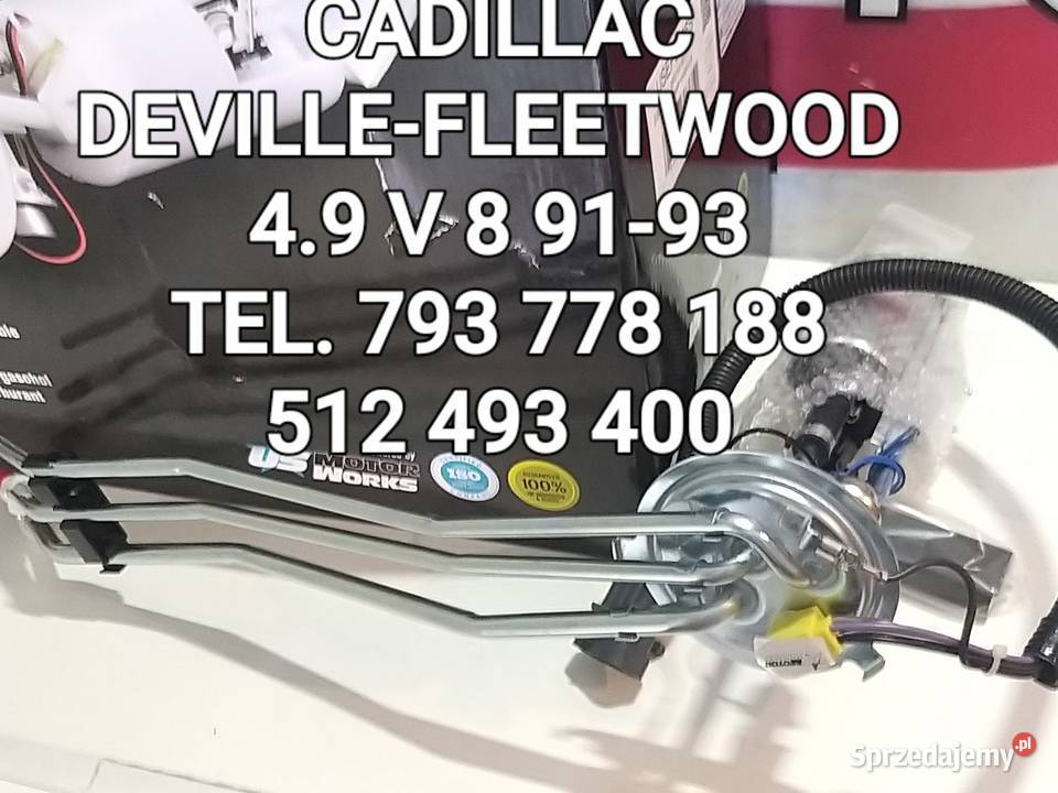 POMPA PALIWA CADILLAC DEVILLEFLEETWOOD 49 V 8 Rok produkcji 1991 wielkopolskie Kawnice sprzedam