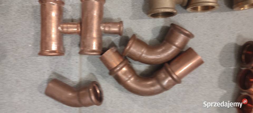 Kształtki kolana trójniki zaciskowe świętokrzyskie Bidziny sprzedam