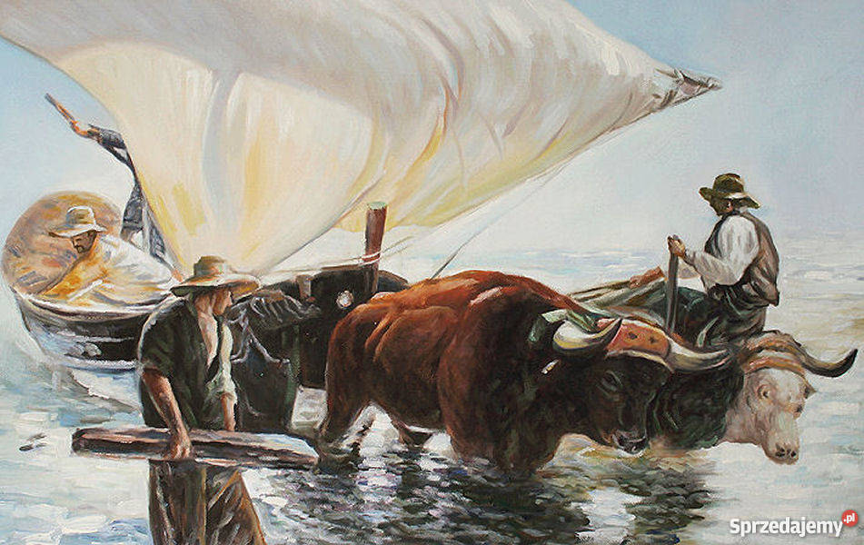 Obraz olejny Powrót rybaków Joaquin Sorolla mazowieckie