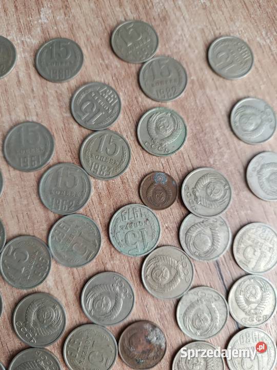 Monety stare cccp kopiejki 90 sztuk zestaw Pozostałe zachodniopomorskie Choszczno
