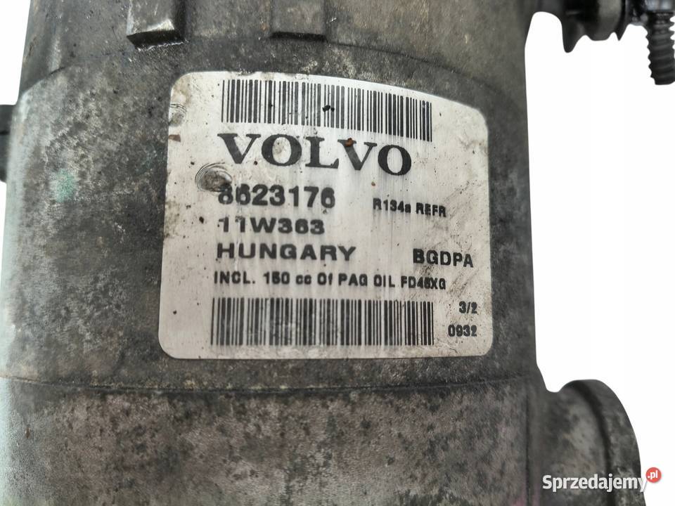 SPRĘŻARKA KLIMATYZACJI VOLVO V70 S80 C30 S40 V50