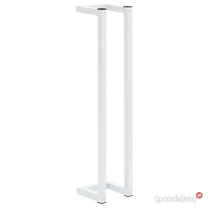 Stojak na ręczniki biały 125 x 125 x 60 stalowy mazowieckie