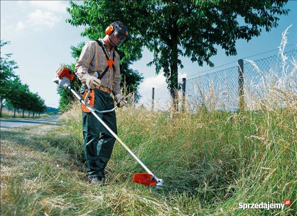 koszenie traw kosą spalinową Inowrocław