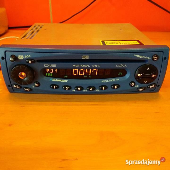 Unikatowe Radio samochodowe Blaupunkt Sevilla RDS Świebodzice