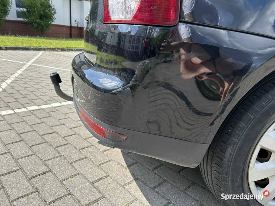 Volkswagen Touran 19 TDI 105 2008 r 272 000 czarny Touran Poznań sprzedam