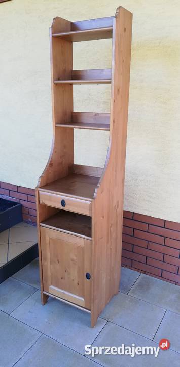 Szafka Leksvik słupek na książki Ikea Sulbiny