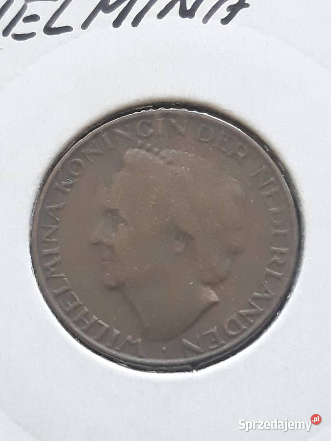 1 Cent Holandia1948 r Wilhelmina 3 Konin sprzedam
