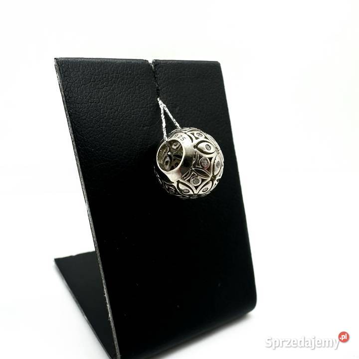 Nowy Srebrny Rodowany Charms pr 925 232g