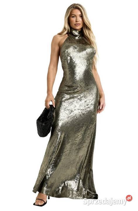 Metaliczna sukienka Spódnice i sukienki Warszawa