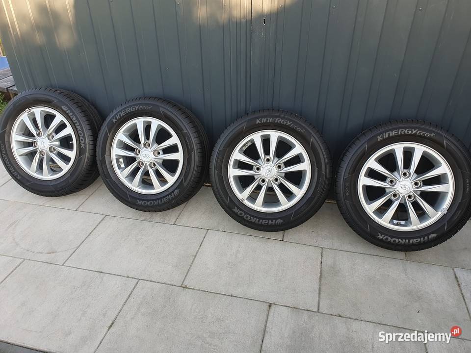 Hyundai felgi aluminiowe oryginalne z oponami Nowosiedlice