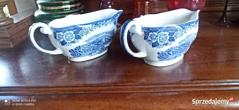 Sosjerka granat Fajans Porcelana i szkło Gdańsk