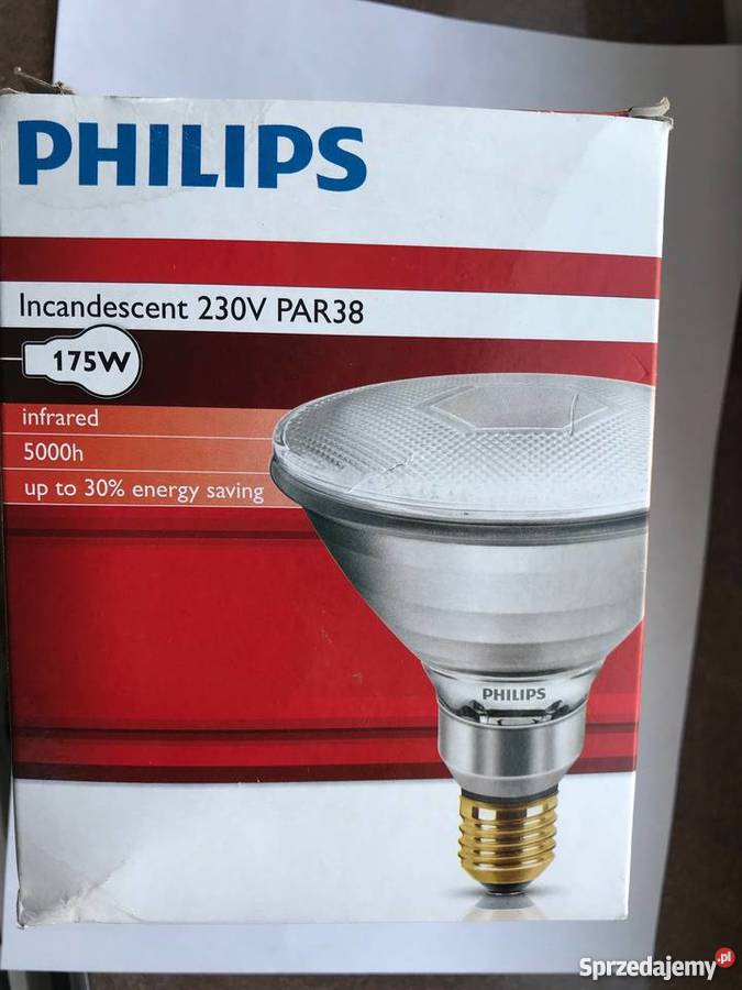 ŻARÓWKA Promiennik podczerwieni PHILIPS 230V Białystok