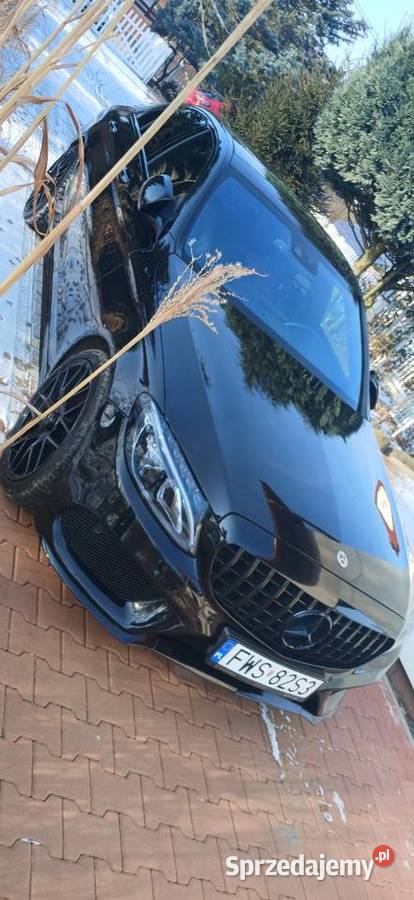 Mercedes w205 20 benzyna komputer pokładowy Klasa C Wschowa