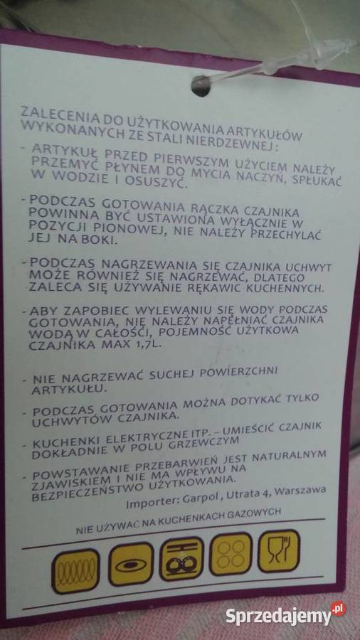 NOWE Czajniki ze stali nierdzewnej wysyłka