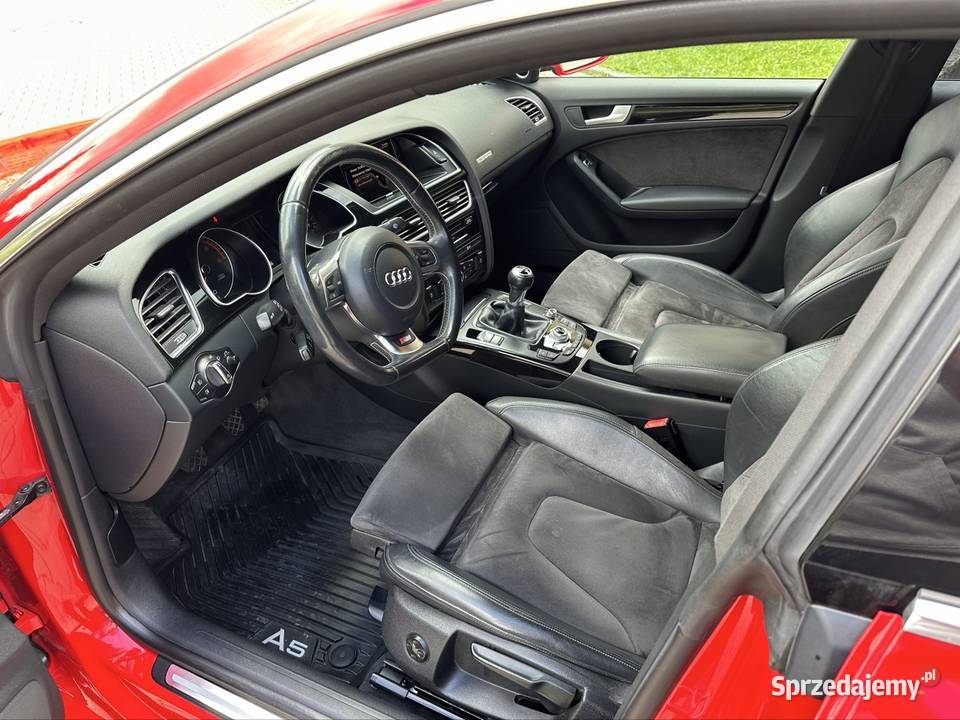 Sprzedam Audi a5 20tdi quattro 2012 Sline czerwony Grybów