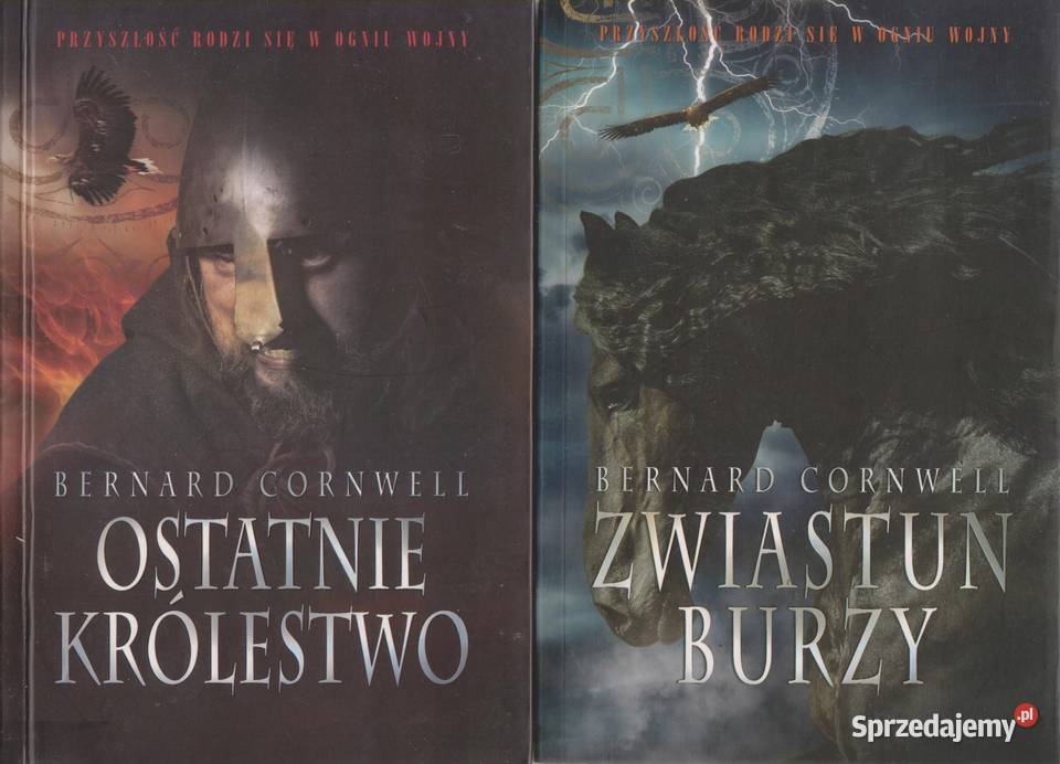 Bernard Cornwell Ostatnie królestwo Zwiastun fantasy Proza i poezja Kultura i Rozrywka Kętrzyn