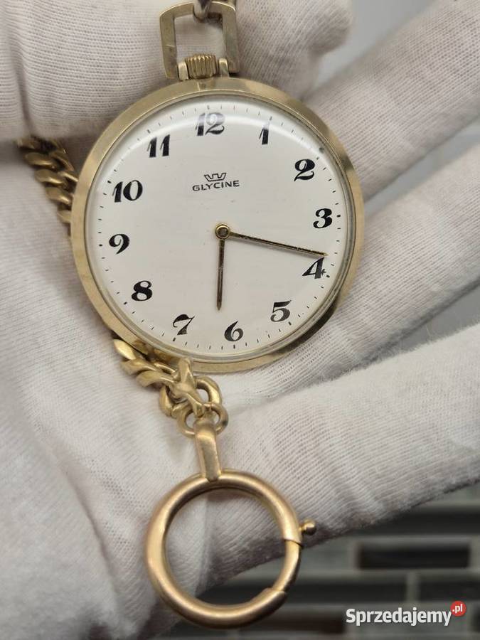 Kieszonkowy pocket watch Glycine