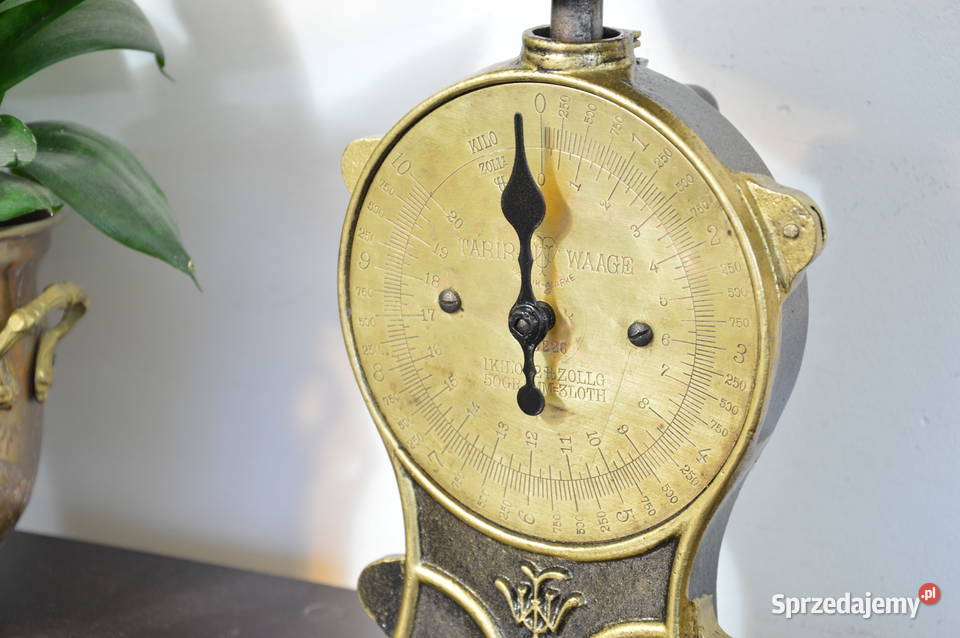 stara WAGA 10 żeliwna sygnowana Tarir Waage sprzedam
