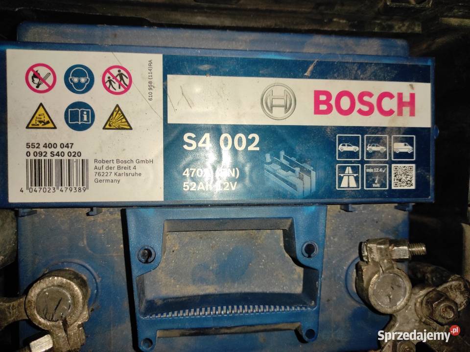 Akumulator Bosch s04 52 ah