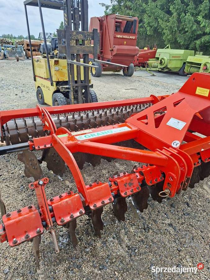 Brona talerzowa Grano system Szarl ShS 3m z