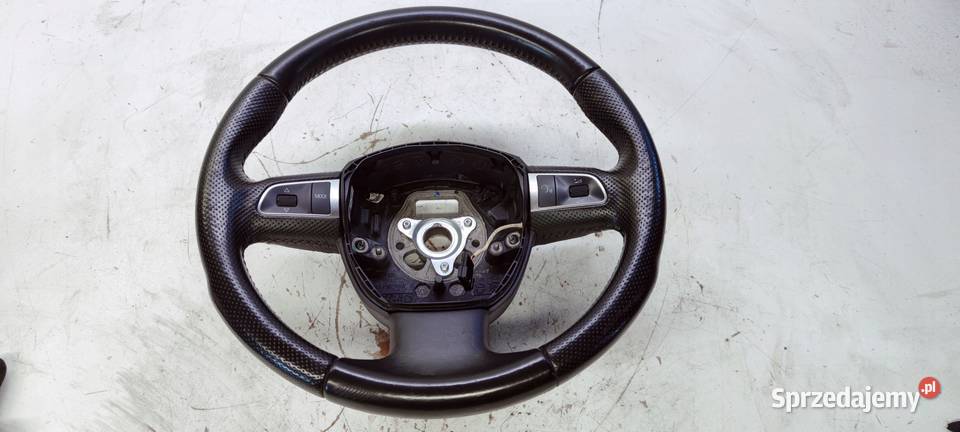 KIEROWNICA SKÓRA MULT AUDI A4 A5 Q5 8R0419091G osobowe Części samochodowe Przystajń