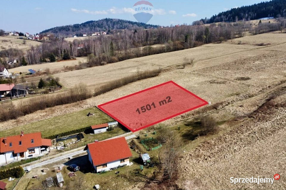 Malownicza działka budowlana w Koconiu 15 arów Kocoń