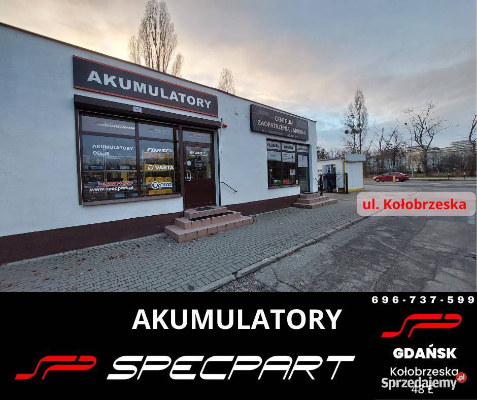 Akumulator GROM AGM STARTSTOP 70Ah 760A DOWÓZ Gdańsk