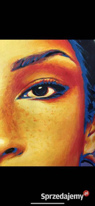 Obraz Wild Beauty ręcznie malowany akryl na Poznań