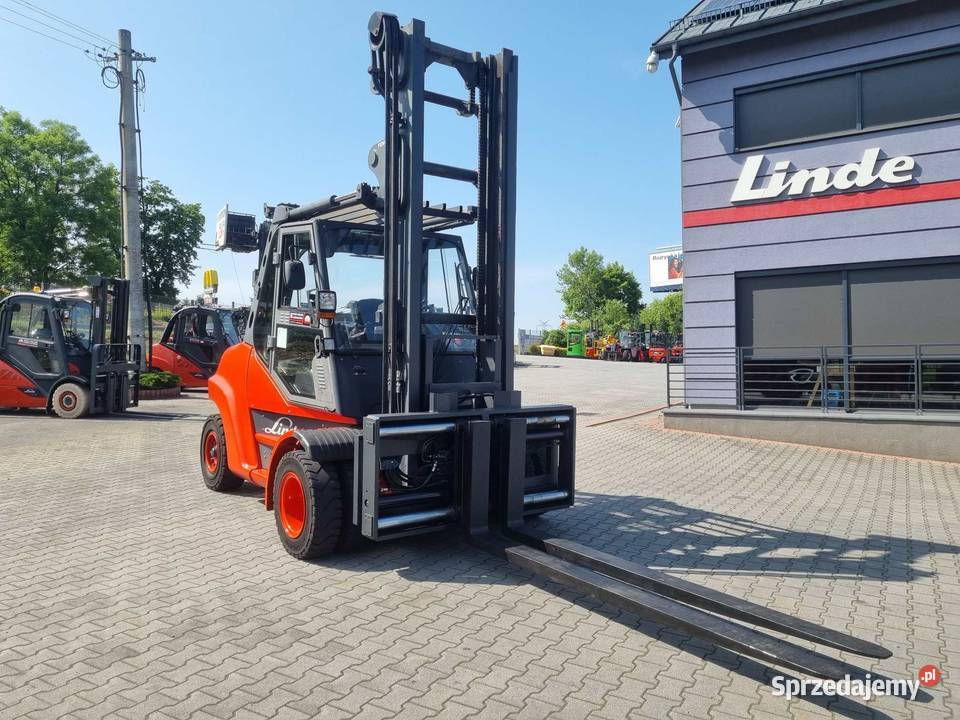 Wózek widłowy Linde H80T01900 BD4343 małopolskie Mogilany sprzedam
