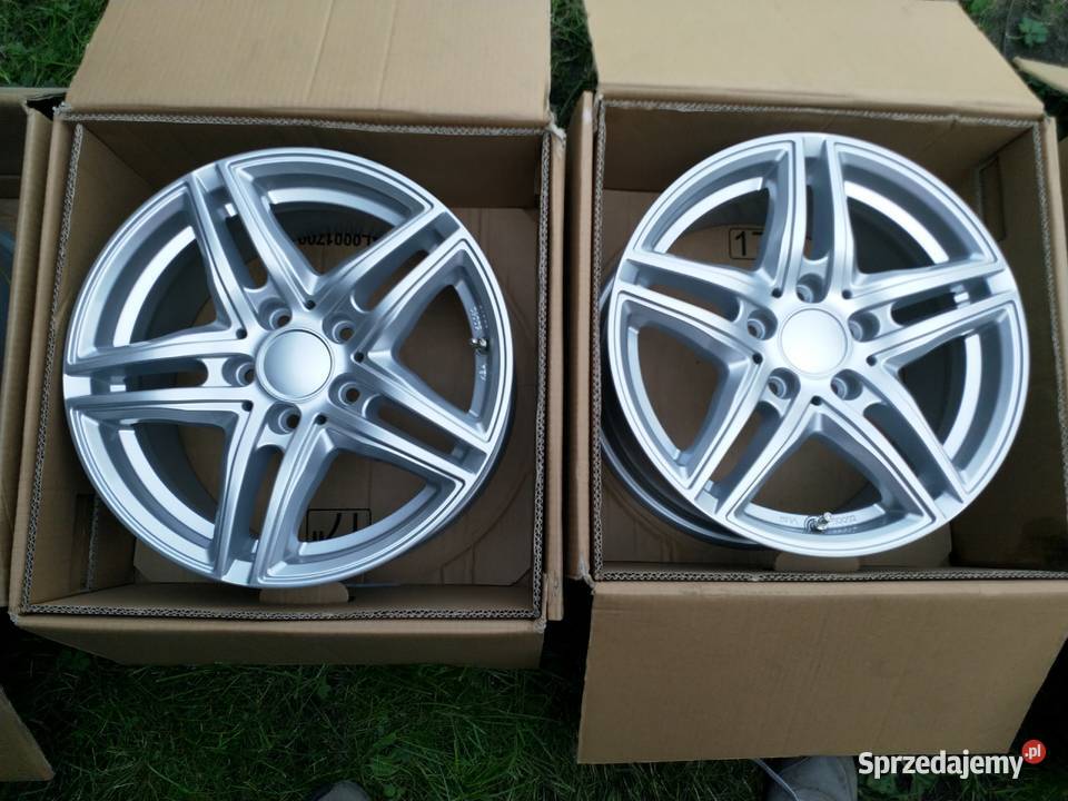 Nowy komplet felg Borbet XR Srebrne 5x112 R16 Średnica 16" podlaskie Białystok