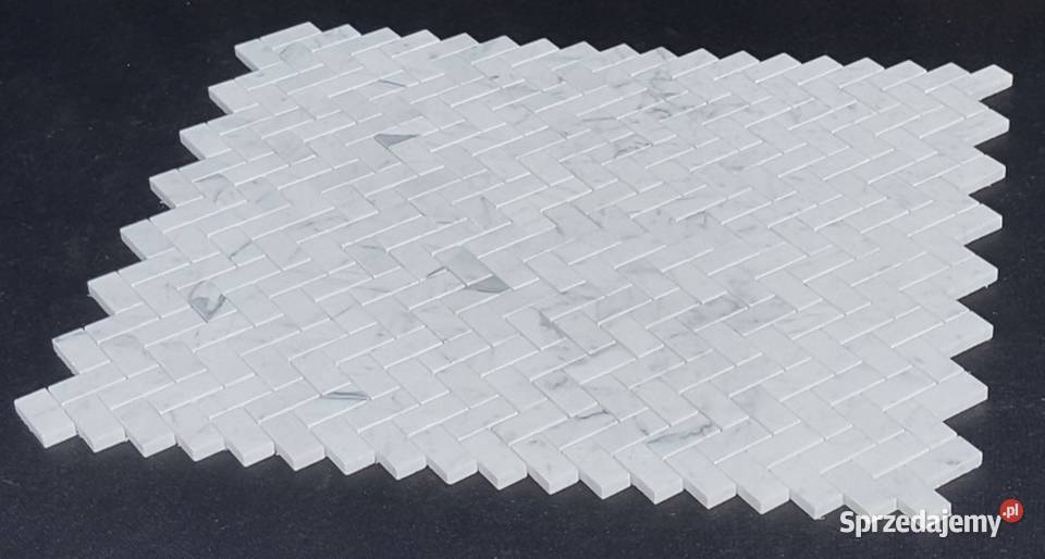 MOZAIKA MARMUROWA PŁYTKI MARMUROWE BIANCO Podłogi i schody