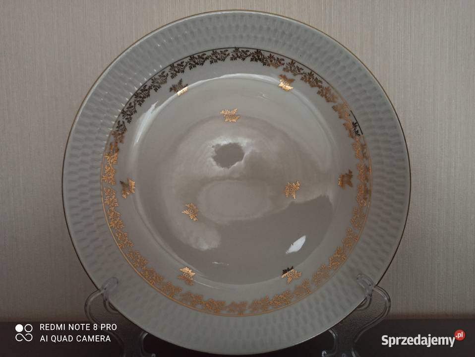 Talerze fason Karol porcelana Chodzież podlaskie
