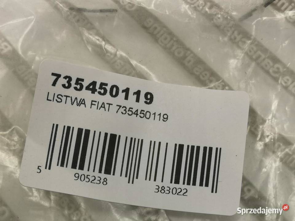 LISTWA DESKI ROZDZ PRAWA FIAT GRANDE PUNTO osobowe