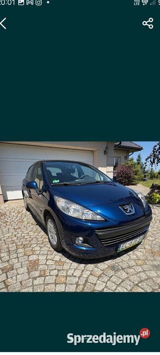 Sprzedam Peugot 207 14 hdi 2010 90 przebiegu Rok produkcji 2010 łódzkie Łódź