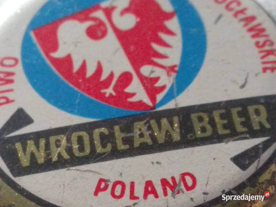 Stary kapsel Piwo Wrocławskie Wrocław Beer Made Warszawa