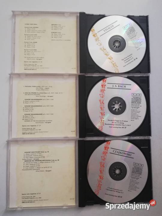 Muzyka poważna 5 płyt CD Tanio