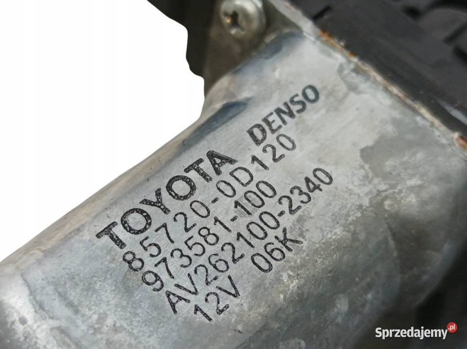 MECHANIZM SZYBYP RAWY TYŁ Toyota Auris I sprzedam