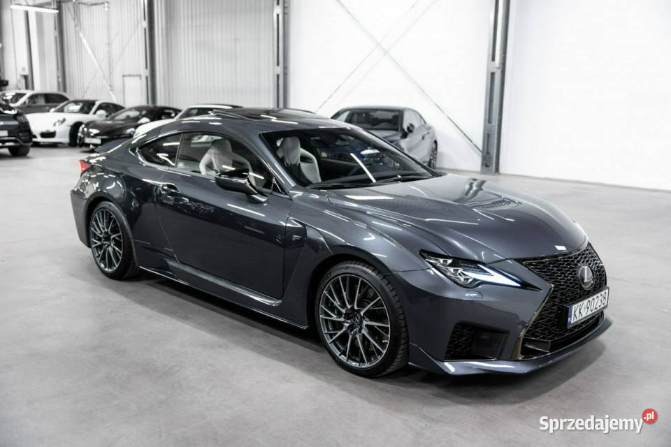 Lexus RCF V8 50L 477 Salon 10 Gwarancja do elektrycznie ustawiane fotele małopolskie Węgrzce
