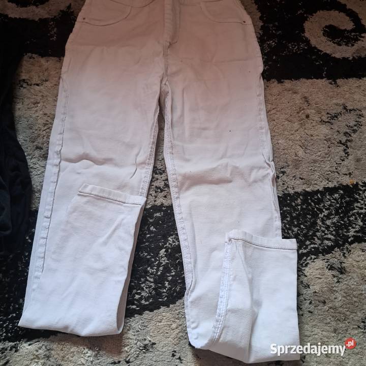 Spodnie damskie niebieski Spodnie Łuków