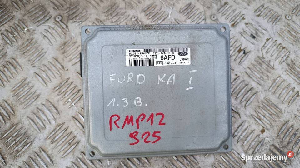 FORD KA 2002 STEROWNIK MODUŁ ECU 5S5112A650AD Części samochodowe Gliwice