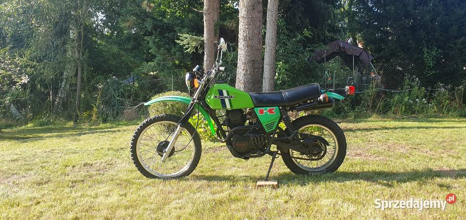 Kawasaki KL250A 82 rzadki klasyk Rok produkcji 1982