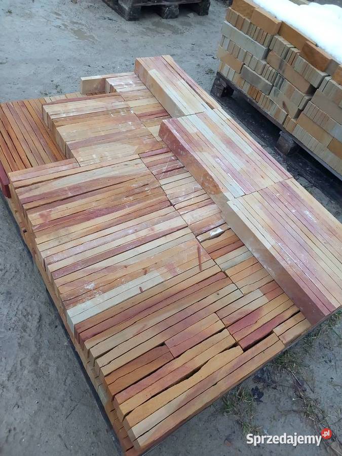 Łupek z piaskowca multikolor gr2 elewacja Szydłowiec